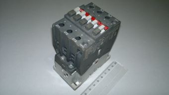 A30-30-10 55А 220VAC 15kW 400V 3P 1NO ABB контактор