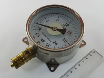 МВТПСф-100 ОМ2 -1-0-24kg/cm2 M20x1,5R Ф Физтех мановакуумметр судовой