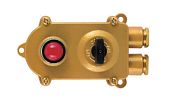 SB2-2L 10A/16A 250V 2P IP56 АМЭО выключатель судовой с световым индикатором