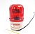 LTD-1101J 230VAC 10W B15S IP42 светильник под лампу накаливания проблесковый с зуммером красный