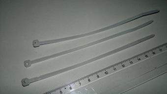 СКН 2,5х150mm черная стяжка/хомут крепёжная нейлоновая