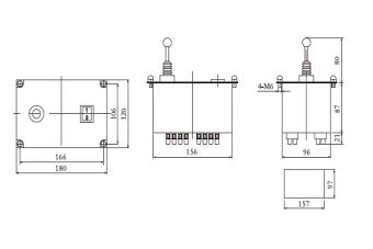 SSD-300R 300W 100-240VAC IP56 АМЭО LZ прожектор светодиодный судовой