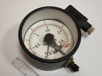 1BM20/2160 F16.1NAZ -0,1-0-2,4MPa VEB MGW Beierfeld мановакуумметр электромеханический дист