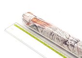 Чехол кварцевый 32х2х980mm чехол кварцевый (колба кварцевая) для бактерицидной установки (глухой)